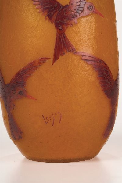 Legras, Francia, 1900 ca  - Asta Dimore italiane - Associazione Nazionale - Case d'Asta italiane