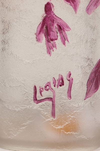 Legras, Francia, 1900 ca  - Asta Dimore italiane - Associazione Nazionale - Case d'Asta italiane