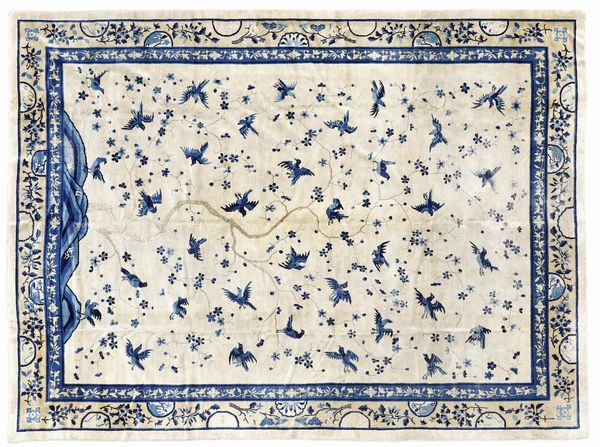 Tappeto Pechino, Cina fine XIX secolo  - Asta Dimore italiane - Associazione Nazionale - Case d'Asta italiane