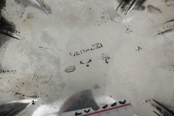 Servizio da t�. Argenteria artistica milanese, prima met� del XX secolo. Argentiere Genazzi  - Asta Dimore italiane - Associazione Nazionale - Case d'Asta italiane