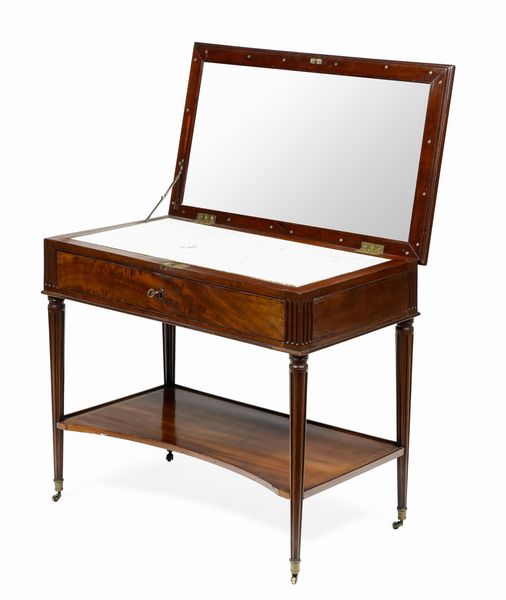 Toelette in noce ad un cassetto. XX secolo  - Asta Dimore italiane - Associazione Nazionale - Case d'Asta italiane