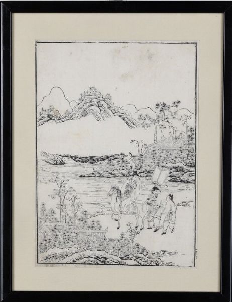 Collezione di incisioni, Giappone XIX-XX secolo  - Asta Dimore italiane - Associazione Nazionale - Case d'Asta italiane