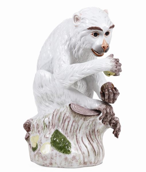 Scultura di scimmia <BR>Parigi, Manifattura Bourdois & Bloch, 1920-1960 circa  - Asta Dimore italiane - Associazione Nazionale - Case d'Asta italiane