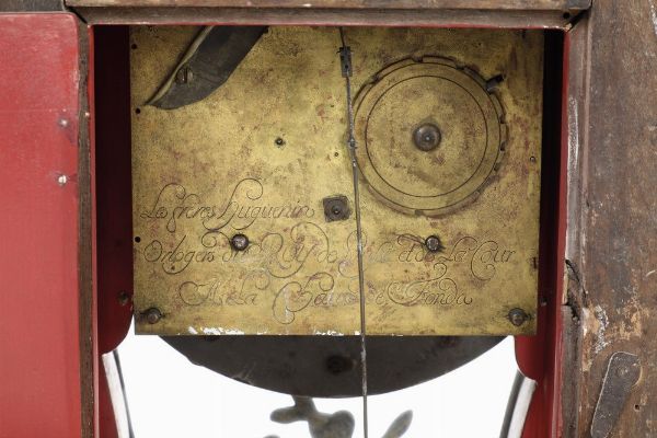 Pendola Cartel da tavolo. Francia XVIII secolo  - Asta Dimore italiane - Associazione Nazionale - Case d'Asta italiane