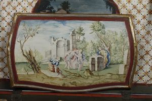 Scatola per pigmenti. Arte veneta o marchigiana del XVIII secolo  - Asta Dimore italiane - Associazione Nazionale - Case d'Asta italiane