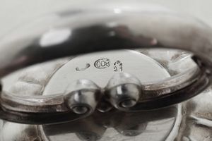 Legumiera. Argenteria milanese del XX secolo. Argentiere Mariano e Pasquale Agliani  - Asta Dimore italiane - Associazione Nazionale - Case d'Asta italiane