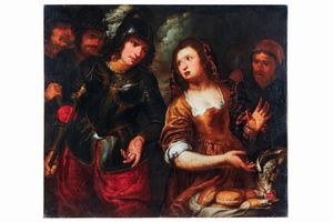 Domenico Fiasella detto il Sarzana - Rinaldo e Armida