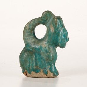 Figurina zoomorfa <BR>Persia (Iran), XII-XIII secolo  - Asta Dimore italiane - Associazione Nazionale - Case d'Asta italiane