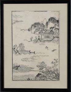 Collezione di incisioni, Giappone XIX-XX secolo  - Asta Dimore italiane - Associazione Nazionale - Case d'Asta italiane