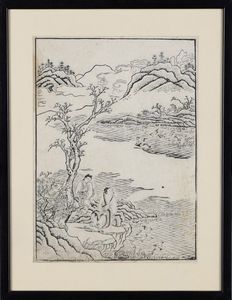 Collezione di incisioni, Giappone XIX-XX secolo  - Asta Dimore italiane - Associazione Nazionale - Case d'Asta italiane