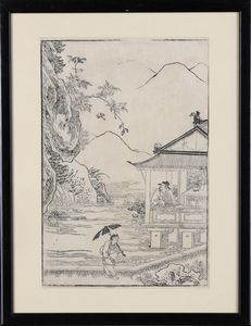 Collezione di incisioni, Giappone XIX-XX secolo  - Asta Dimore italiane - Associazione Nazionale - Case d'Asta italiane