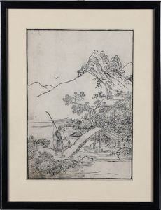 Collezione di incisioni, Giappone XIX-XX secolo  - Asta Dimore italiane - Associazione Nazionale - Case d'Asta italiane