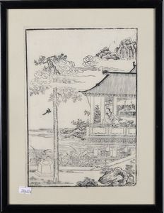 Collezione di incisioni, Giappone XIX-XX secolo  - Asta Dimore italiane - Associazione Nazionale - Case d'Asta italiane