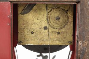 Pendola Cartel da tavolo. Francia XVIII secolo  - Asta Dimore italiane - Associazione Nazionale - Case d'Asta italiane