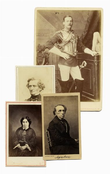 27 fotografie all?albumina vari formati.  - Asta Autografi e Manoscritti | ASTA A TEMPO - PARTE I  - Associazione Nazionale - Case d'Asta italiane