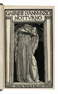 Gabriele D'Annunzio - Lotto di 11 opere di e su Gabriele D'Annunzio.