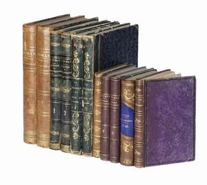ALEXANDRE (PRE) DUMAS - Lotto composto di 7 edizioni del XIX secolo.