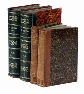 Victor Hugo - Lotto di 2 opere di Victor Hugo.