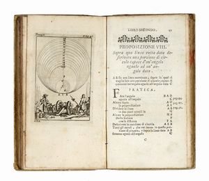 S�BASTIEN LE CLERC : Pratica di geometria in carta e in campo per istruzione della nobile giovent�.  - Asta Libri a stampa dal XVI al XX secolo | ASTA A TEMPO - PARTE II  - Associazione Nazionale - Case d'Asta italiane