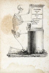 CONSTANTINO SQUANQUERILLO - Anatomia per uso dei pittori e scultori.