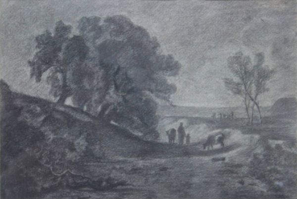 CAMILLO MERLO Torino 1856 - 1931 : Pascolo  - Asta Asta di Dipinti - Associazione Nazionale - Case d'Asta italiane