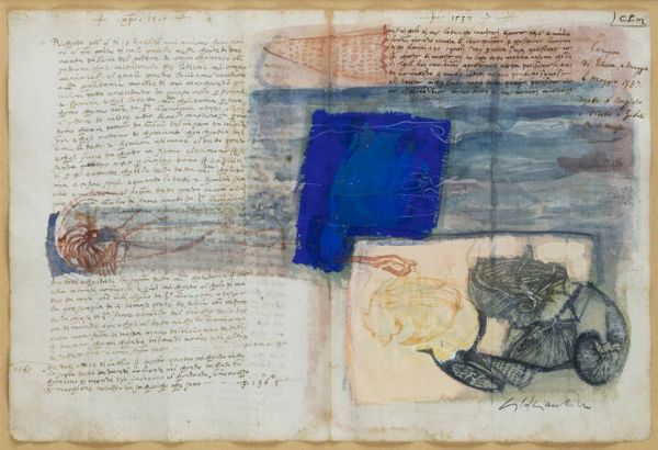 GIACOMO SOFFIANTINO Torino 1929 - 2013 : Senza titolo  - Asta Asta di Dipinti - Associazione Nazionale - Case d'Asta italiane