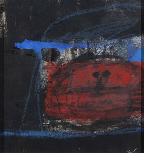 ANTONI CLAVE' Barcellona 1913 - 2005 Saint-Tropez : Senza titolo  - Asta Asta di Dipinti - Associazione Nazionale - Case d'Asta italiane