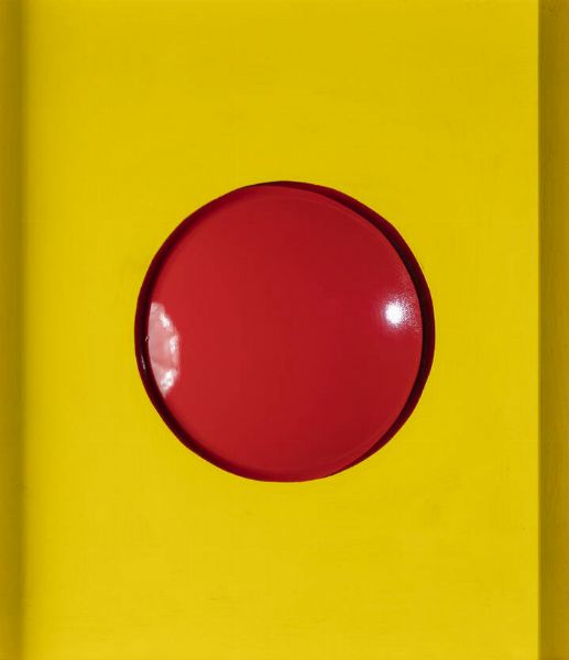 ANTONIO SAPORITO Rocchetta Sant'Antonio (FG) 1940 : Pianeta rosso 2015  - Asta Asta di Dipinti - Associazione Nazionale - Case d'Asta italiane