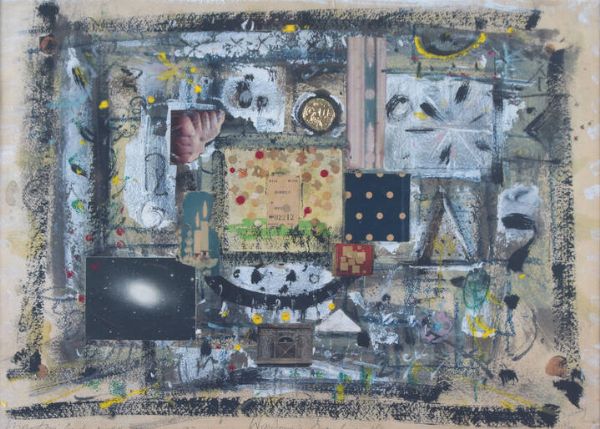 PHILLIP MARTIN Cork (Irlanda)1927 -  2014 Sydney (Australia) : Wandering land n. 16  1969/70  - Asta Asta di Dipinti - Associazione Nazionale - Case d'Asta italiane