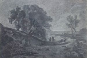 CAMILLO MERLO Torino 1856 - 1931 - Pascolo