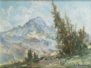 ERNESTO COMINETTI Torino 1900 - 1990 - Cervino (Aosta) 1984