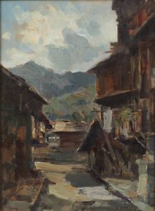 ERNESTO COMINETTI Torino 1900 - 1990 - Antagnod 1956