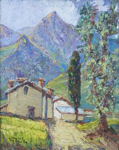 MARIA ANTONIETTA PRELLE Torino 1901 - 1984 - Ultime case del Villair superiore