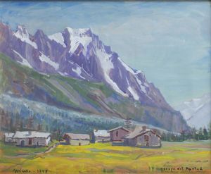 MARIA ANTONIETTA PRELLE Torino 1901 - 1984 - Grange del Purtud 1958