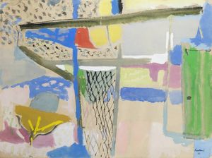 ENRICO PAULUCCI Genova 1901 - 1999 Torino - Composizione 1938