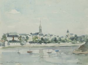 DINO ALIBERTI Torino 1935 - Douarnenez (Bretagna)