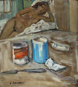 ALFREDO CATARSINI Viareggio (LU) 1899 - 1993 - Composizione 1970