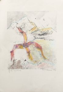 RICCARDO TALIANO Torino 1929 - 2012 - Fiore aquilone 1987