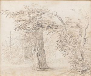 PITTORE NON IDENTIFICATO - Giardino