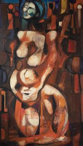 DEDALO MONTALI Cagliari 1909 - 2001 Rodello (TO) - Maternit 1963