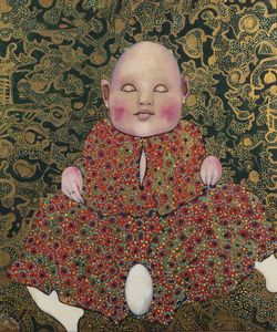 ENRICO COLOMBOTTO ROSSO Torino 1925 - 2013 Casale Monferrato (AL) - Bambola