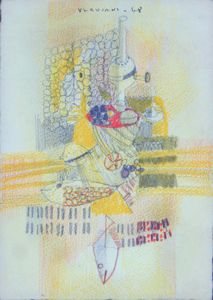 LUCIANO VERDIANI Torino 1929 - 1992 - Senza titolo 1968