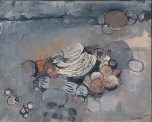 PITTORE NON IDENTIFICATO - Composizione astratta