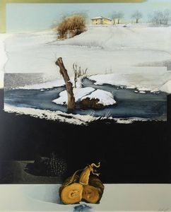 SERGIO SACCOMANDI Torino 1946 - Inverno