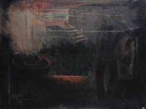 GUIDO DE BONIS Torino 1931 - 2009 - Messaggio rosso 1958