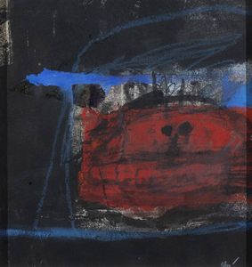 ANTONI CLAVE' Barcellona 1913 - 2005 Saint-Tropez - Senza titolo