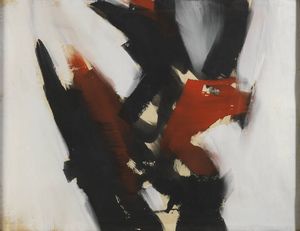 PITTORE NON IDENTIFICATO - Emozione strutturata 1962