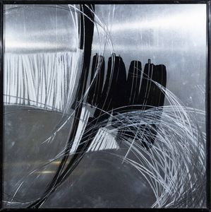 PIERLUIGI DE LUTTI Monfalcone (GO) 1959 - Composizione in quadrato n.7 1975