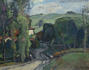 METELLO MERLO Milano 1886 - 1964 Torino - Valle Miglioretti (Chieri) luglio 1963