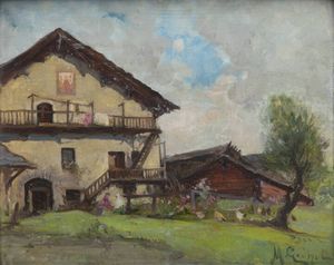 MARIO GACHET Torino 1879 - 1981 - Cascinale